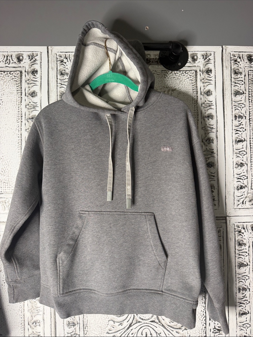 Figs Hoodie Gray Sweatshirt